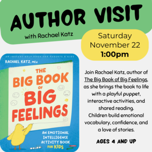 Author Visit with Rachael Katz